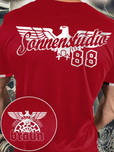 Männer Auch ohne Sonne Braun 88 bedrucktes Kurzarm-T-Shirt zartstils